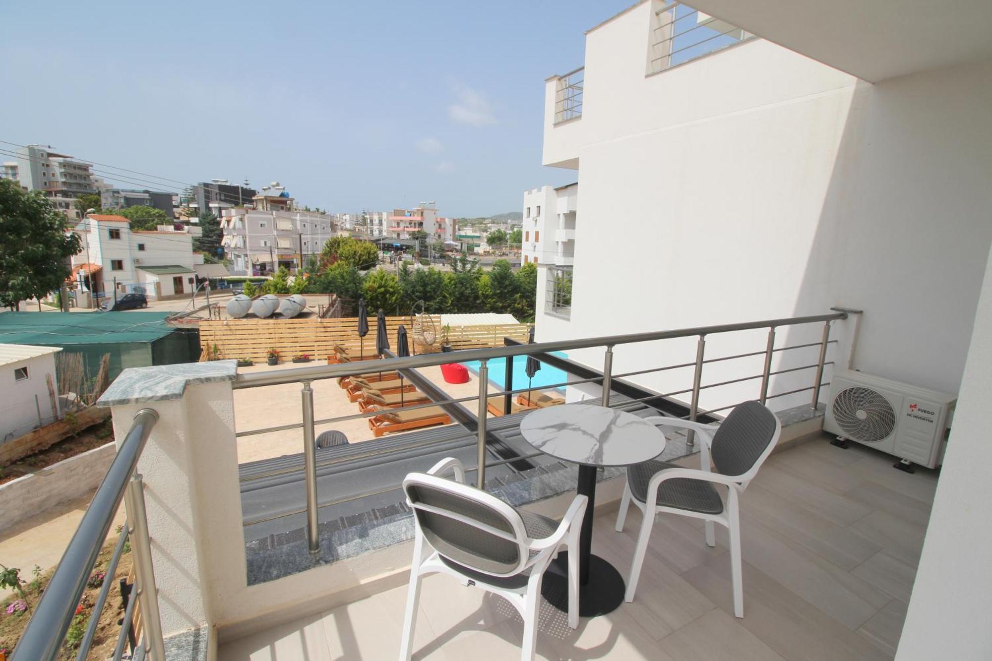 Noa Boutique Hotel Ksamil Rum bild