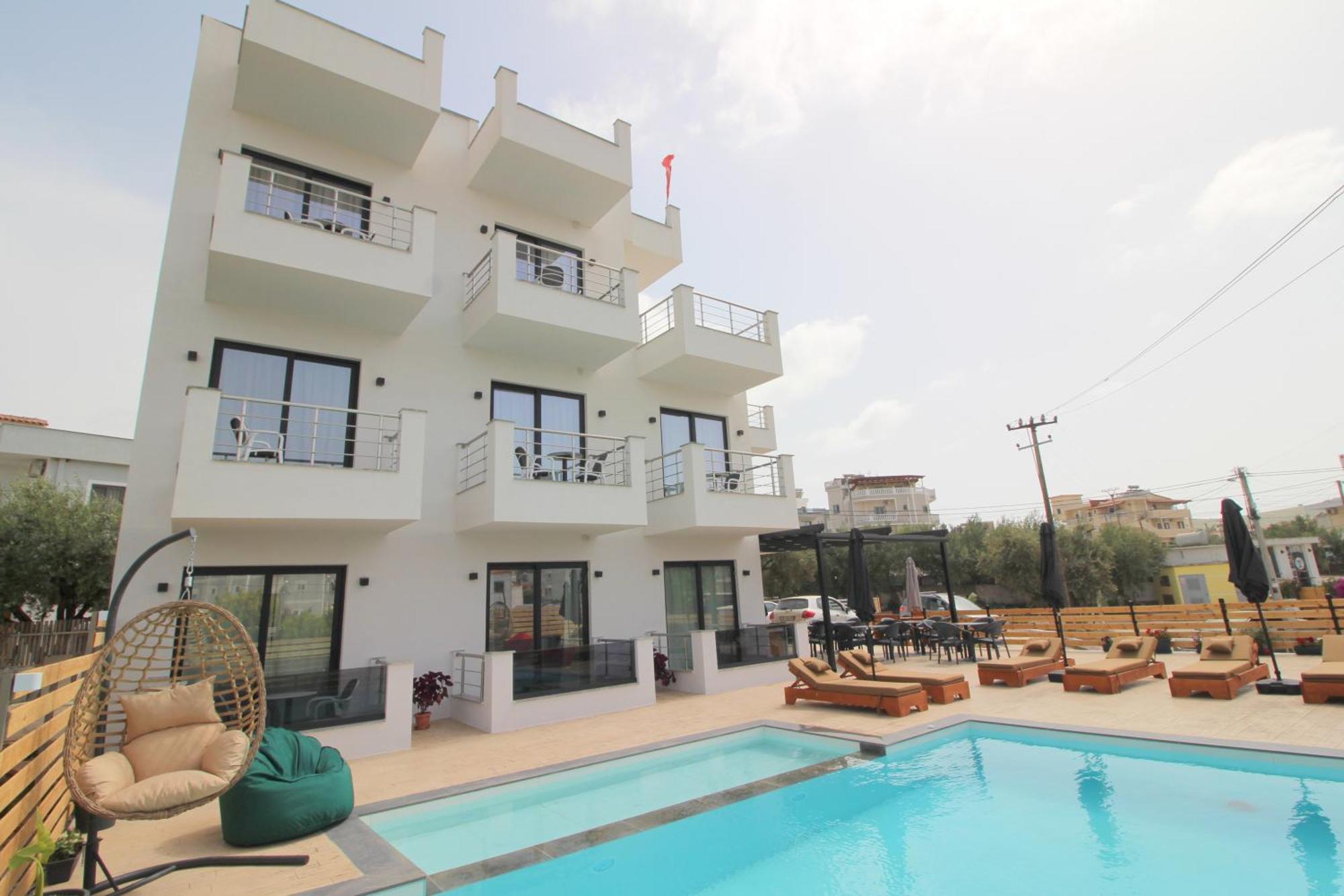 Noa Boutique Hotel Ksamil Rum bild