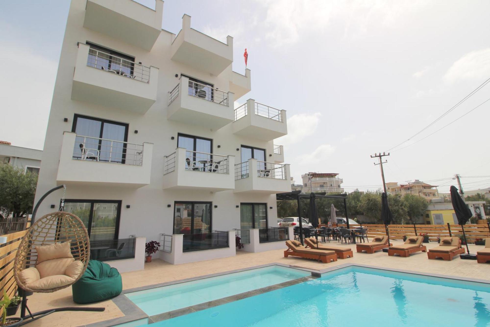 Noa Boutique Hotel Ksamil Rum bild